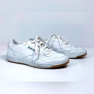 Reebok Women's White Leather Sneakers Size 8.5